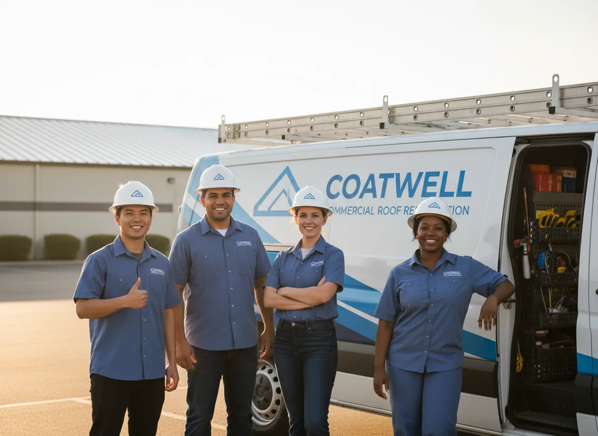Commercial roof coating company in Lunenburg, MA